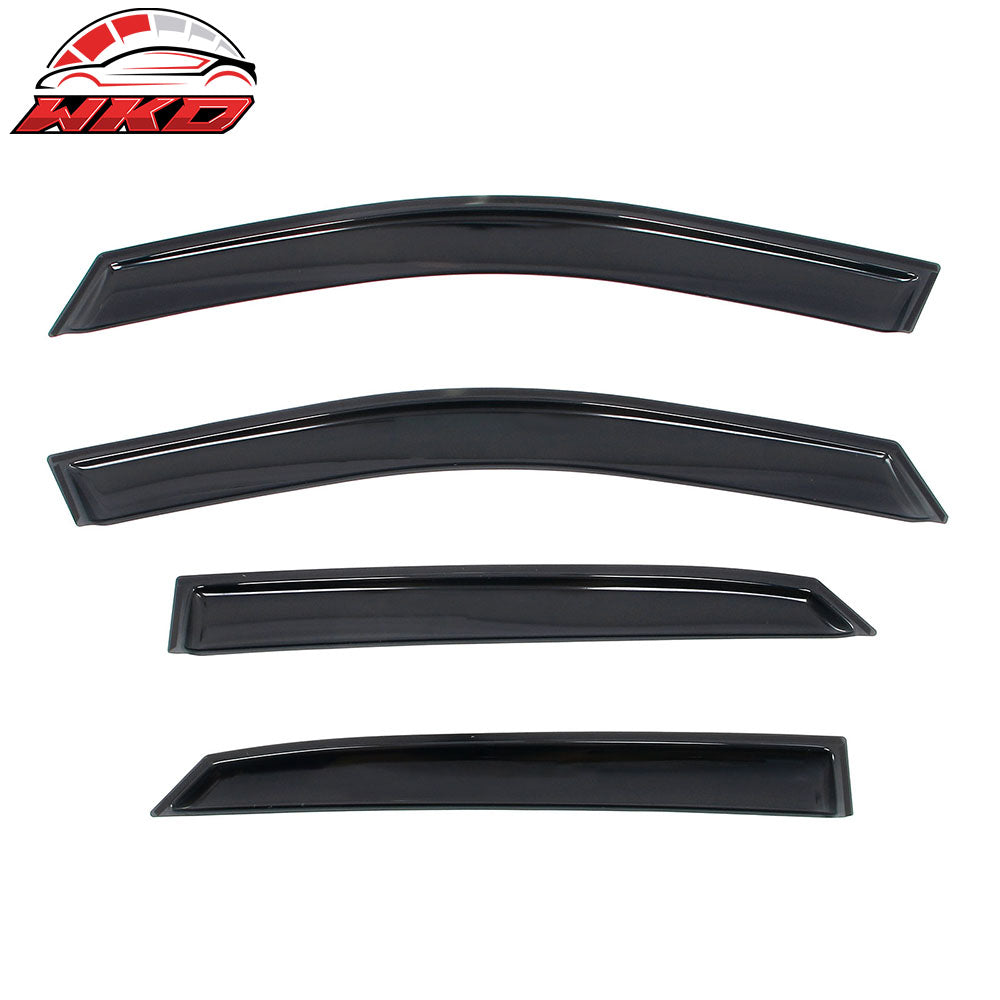 Fits 16-22 Lexus RX350 RX450h In-Channel Window Visor Somke Acrylic Deflectors