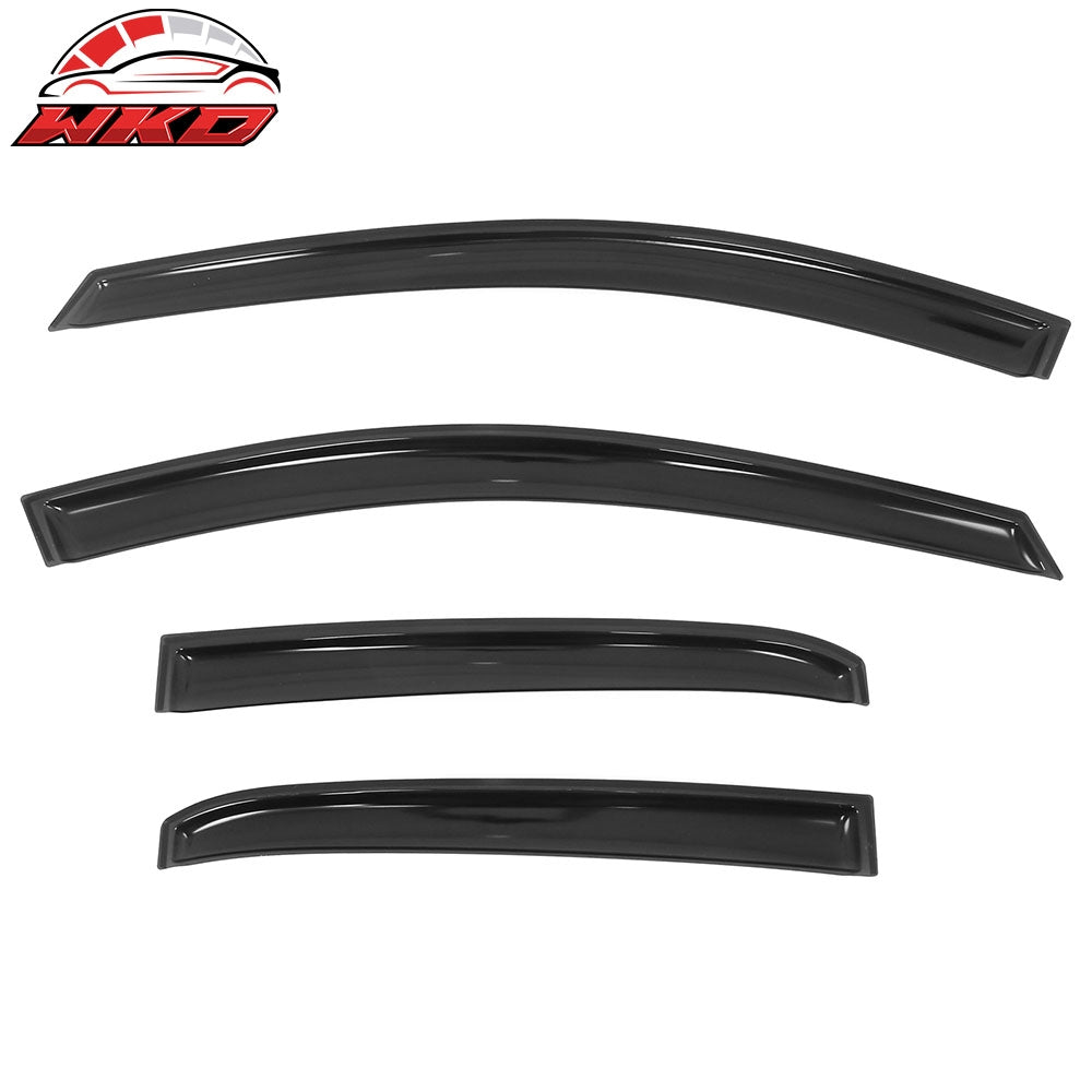 Fits 14-19 Toyota Corolla Sedan In-Channel Side Window Deflectors Rain Shade 4PC