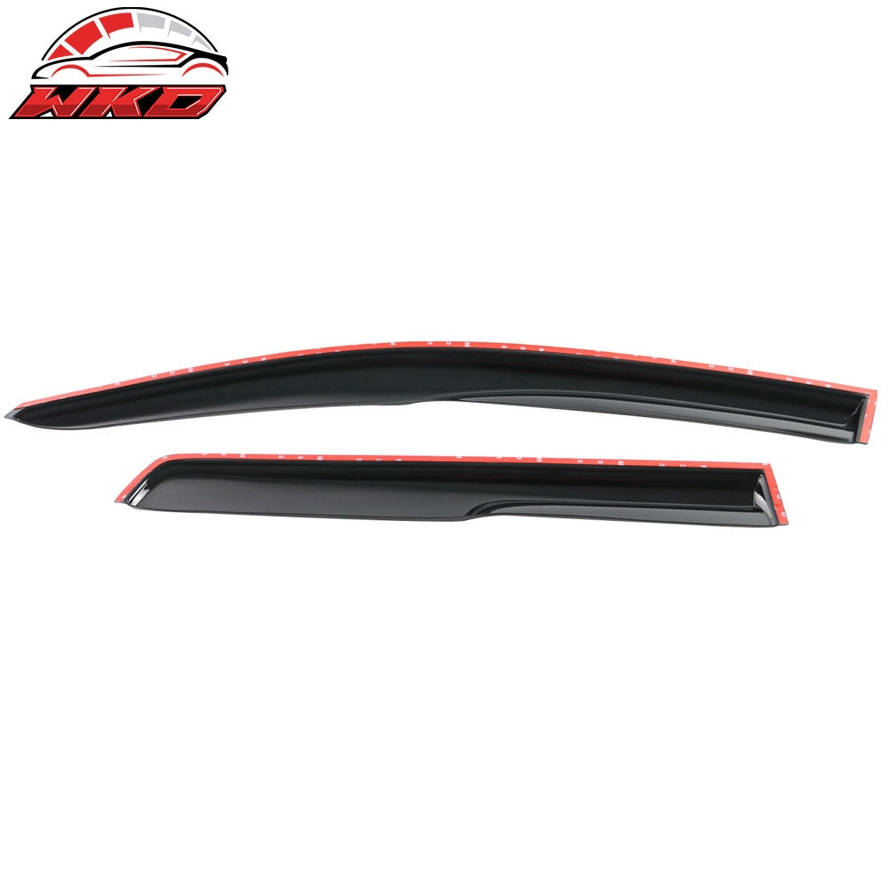 Fits 07-11 Chevy Aveo5 Hatchback Mugen Style Acrylic Window Visor Rain Deflector