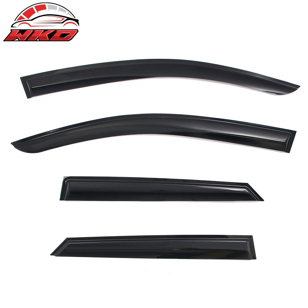Fits 24-26 Chevrolet Blazer EV Mugen Style Window Visors Rain Guard Acrylic 4PCS