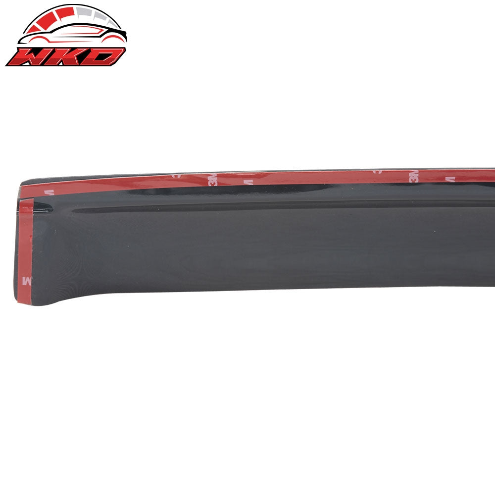 Fits 2000-2005 Chevrolet Impala Acrylic Window Visors Sun Rain Guard Vent Shield