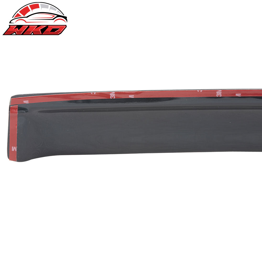 Fits 2000-2005 Chevrolet Impala Acrylic Window Visors Sun Rain Guard Vent Shield