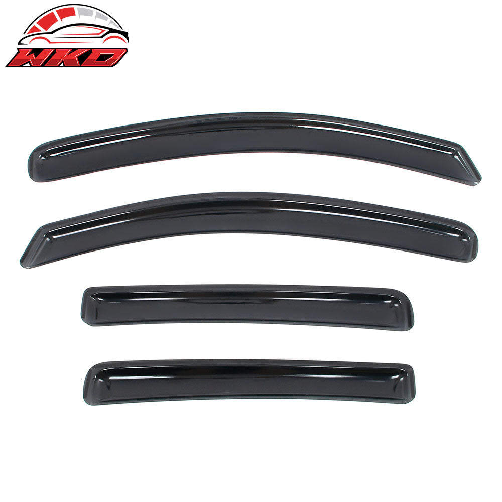 Fits 13-22 Buick Encore 15-22 Chevy Trax In-Channel Window Visors Rain Deflector