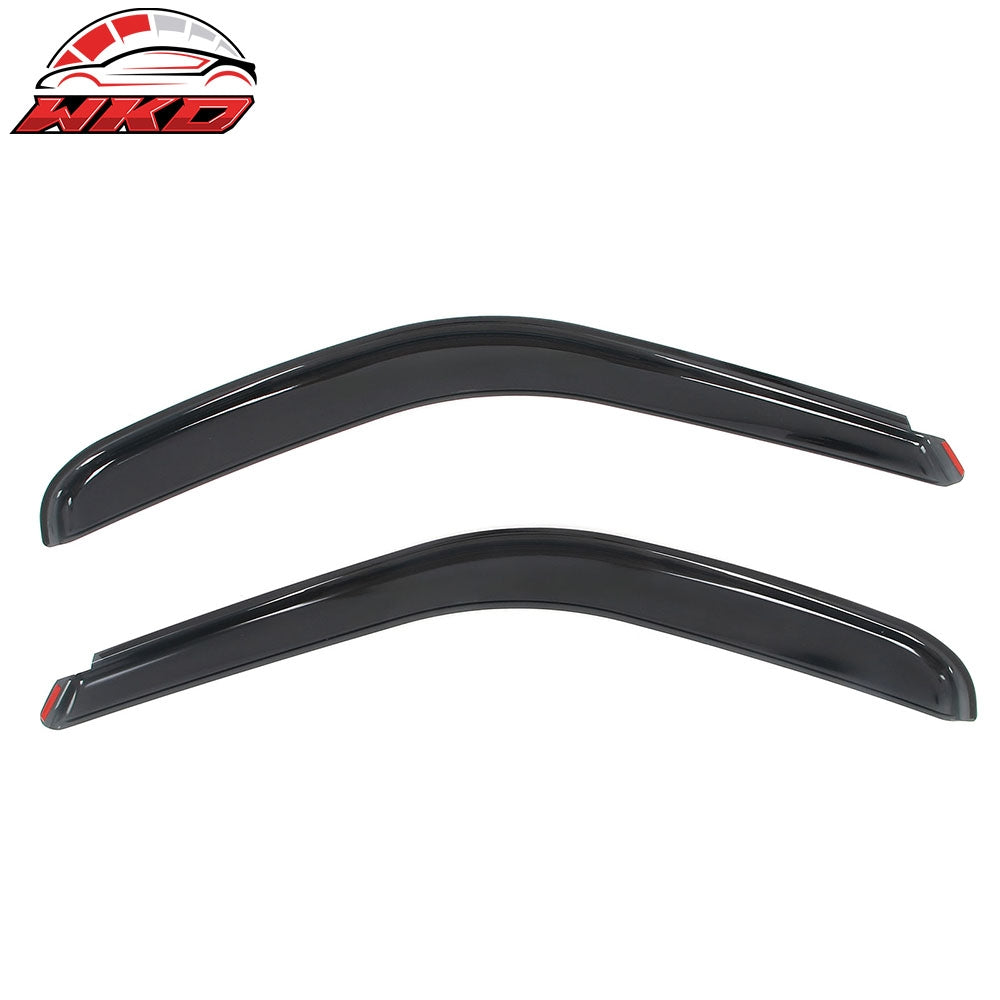 Fits 97-99 Ford F250& 97-03 F150 Standard Cab In-channel Window Visor Rain Shade