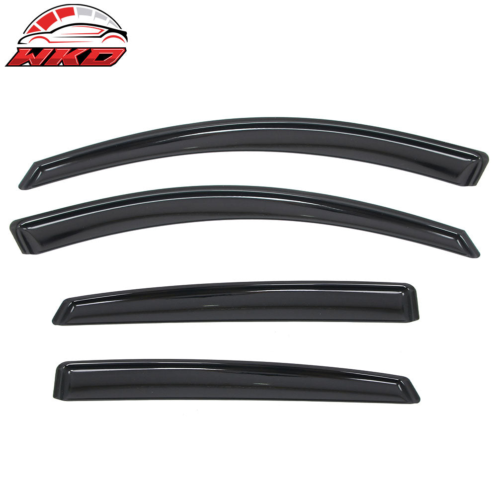 Fits 18-25 Honda Accord Window Visors In-Channel Rain Sun Vent Guard Shade 4PCS