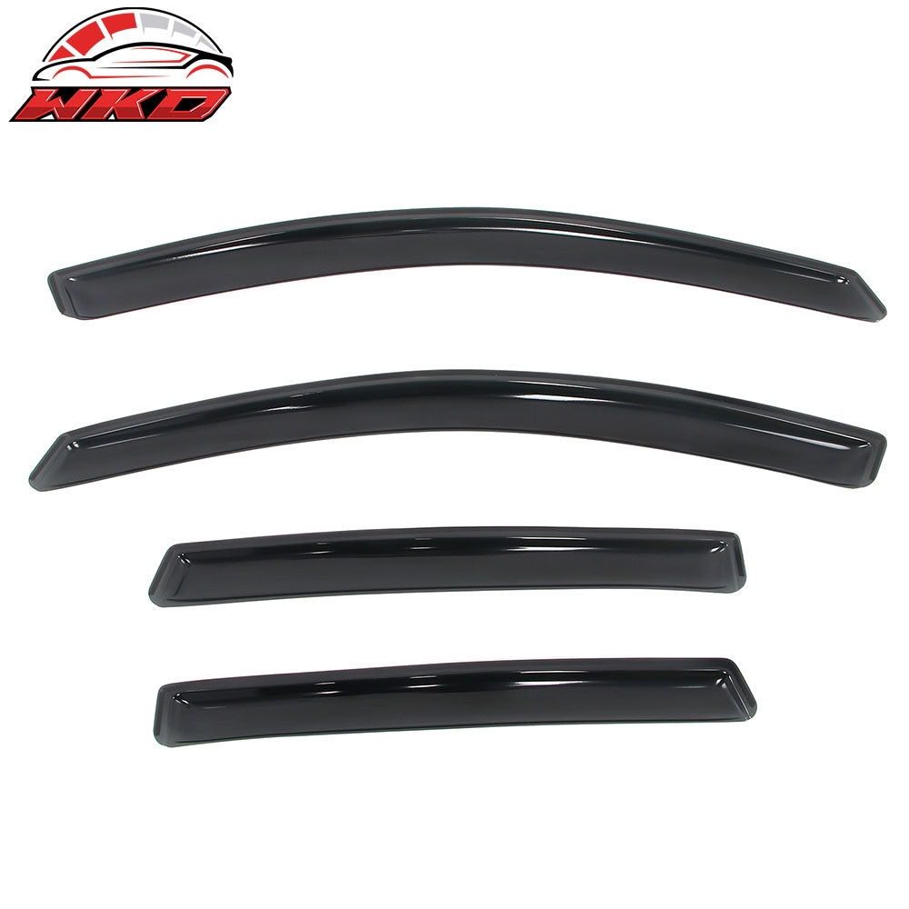 Fits 12-16 Honda CR-V Window Visors In-Channel Deflectors Rain Vent Guard 4PCS