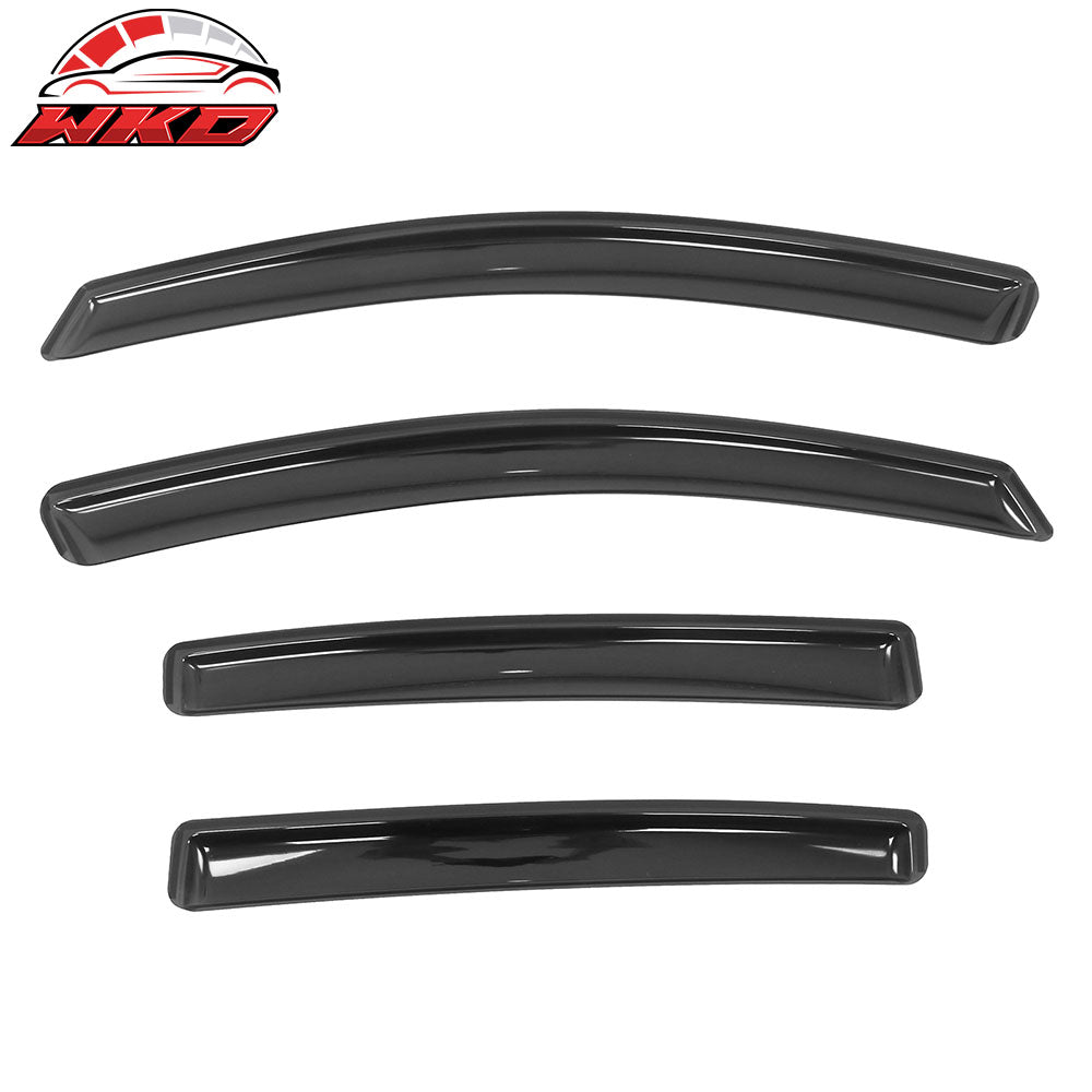 Fits 17-23 Subaru Impreza Hatchback In-Channel Side Window Visors 4PC Rain Guard