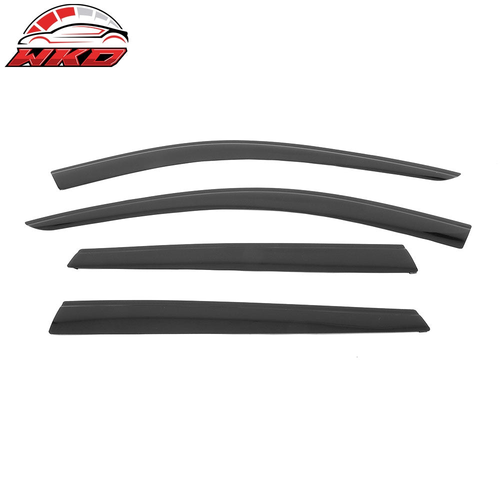 Fits 16-22 BMW F48 X1 Low Profile Style Tape-On Window Visors Rain Deflectors