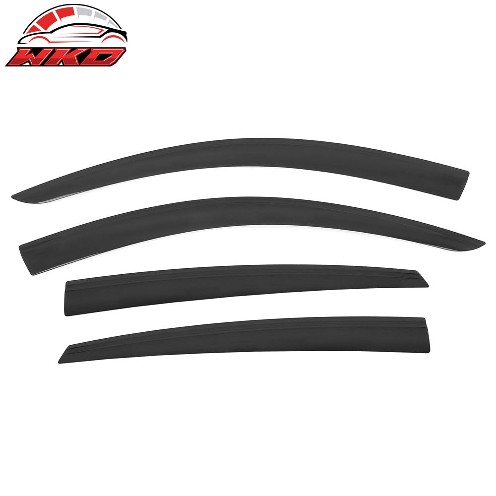 Fits 18-25 Honda Accord Sedan Low Profile Style Tape-On Window Visors Deflectors