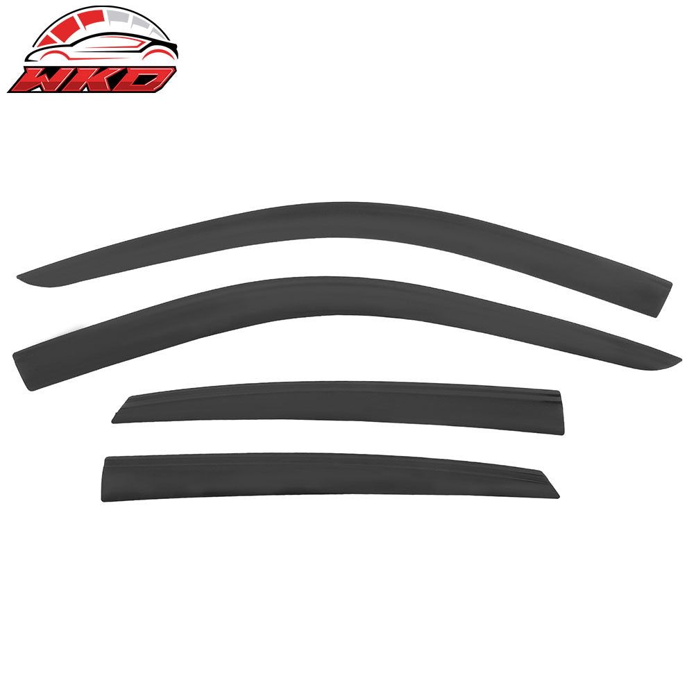 Fits 22-26 Honda Civic Sedan Low Profile Style Tape-On Window Visors Deflectors