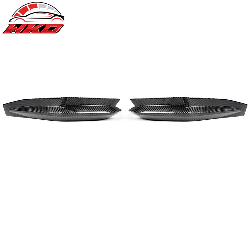 Fits 21-23 BMW G82 G83 M4 MP Style Rear Bumper Apron Diffuser Carbon Fiber 2PC