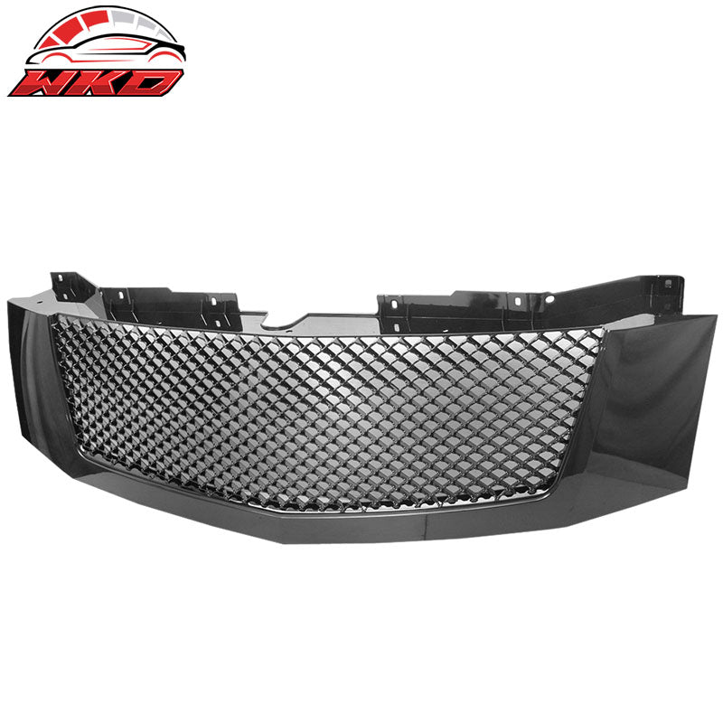 Fits 07-14 Cadillac Escalade EXT ESV ABS Mesh Honeycomb Hood Grille