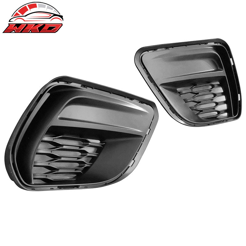 For 15-23 Charger Upper Lower Grilles Front Bumper Conversion W/ Yellow Lip - PP