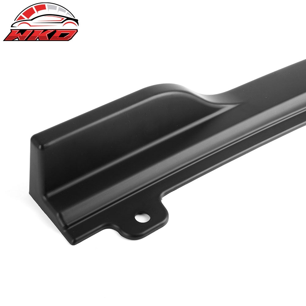 Fits 18-22 Honda Accord OE Style Rear Bumper Splitters Aprons Unpainted Black PP