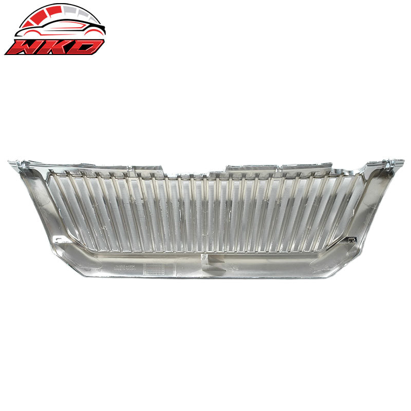 Fits 00-04 Mitsubishi Montero Sport Unpainted Vertical Hood Grille