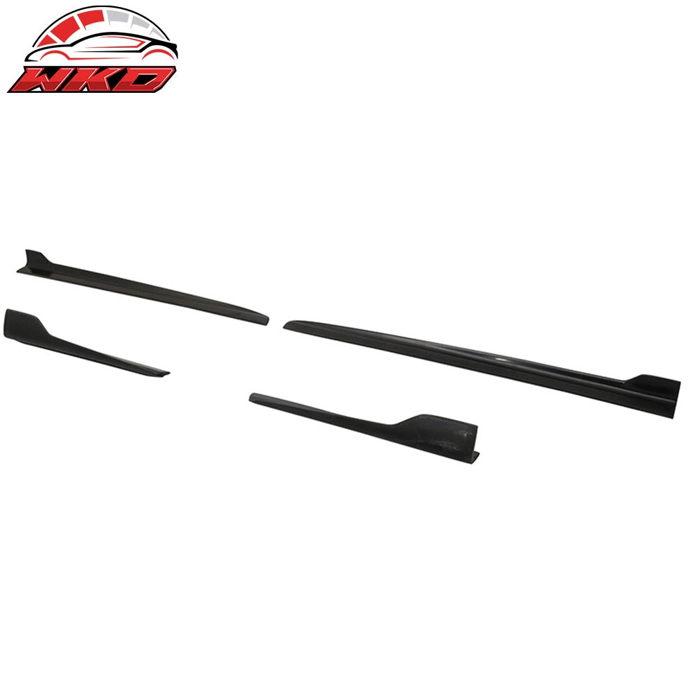 Fits Nissan 370Z 350Z Fairlady Maxima Side Skirts Rocker Panels 4PCS (PP)