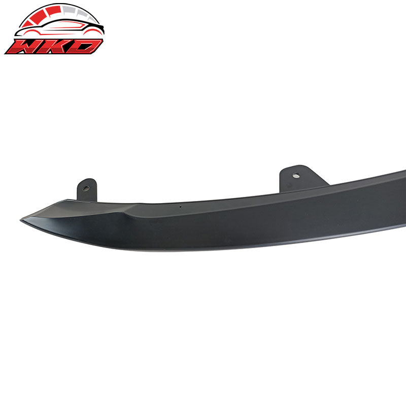 Fits 23-26 Toyota Corolla Hatchback Front Bumper Lip Spoiler Primer Black 3PCS