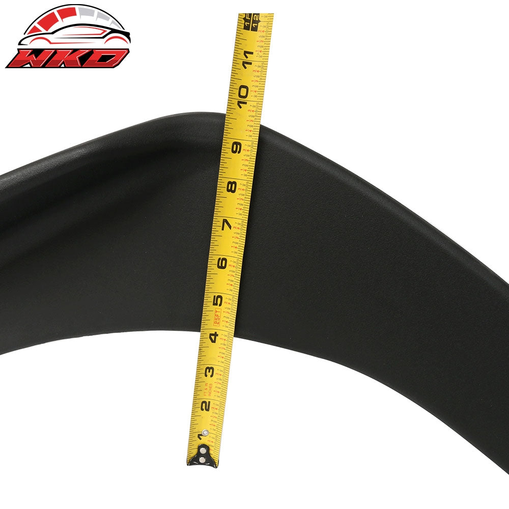 Universal Front Rear Bumper Lip Splitters Winglets Canard 30x4 Inches 2PC PP