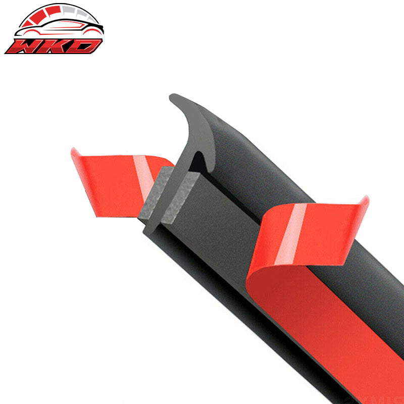 Universal 39'' T Molding Tape Rubber Windshield Panel Seal Strip Sealed Moulding