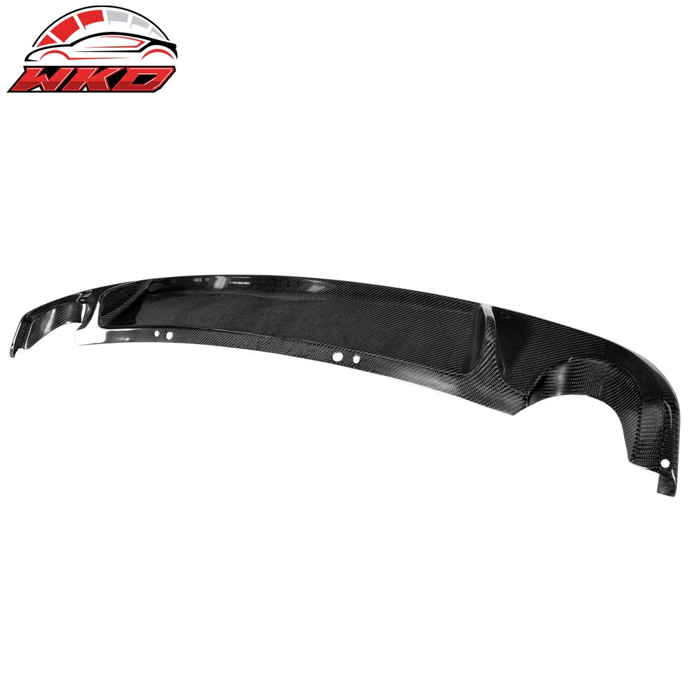 Fits 09-12 Volkswagen VW Golf 6 GTI OE Style Carbon Fiber Rear Bumper Lip Spoiler