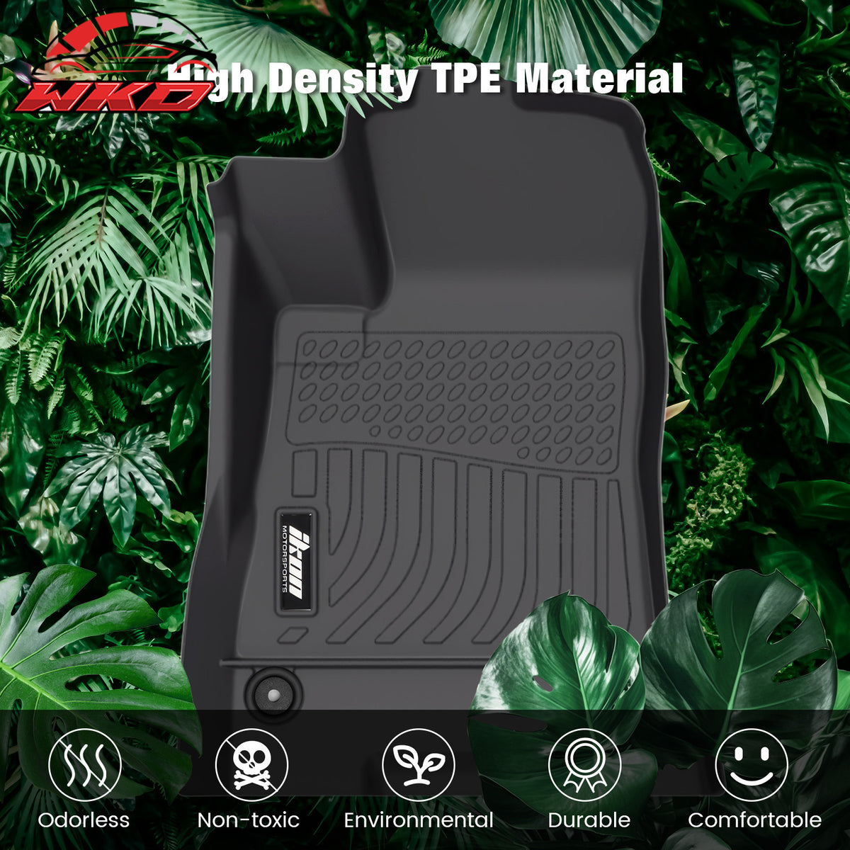 2024-26 Dodge Charger Daytona 2DR Floor Mats TPE Carpets 3D All Weather Liner | Wholesale
