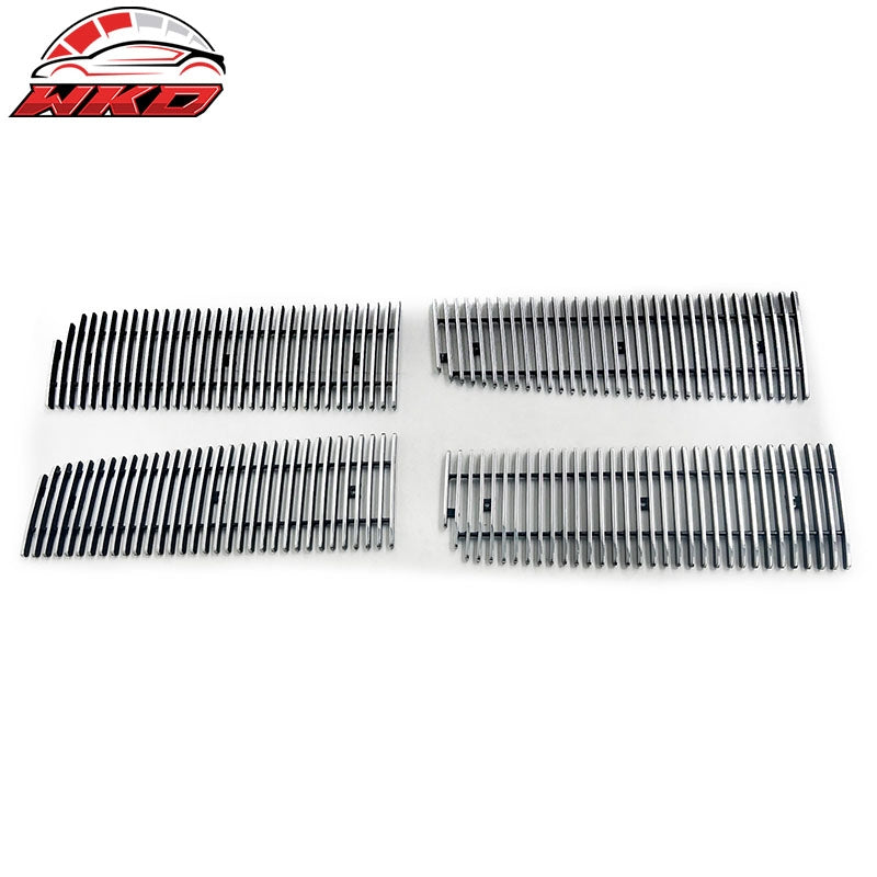 Wholesale 05 Dodge Dakota Vertical Style Front Upper Billet Grille Insert Chrome 4PCS