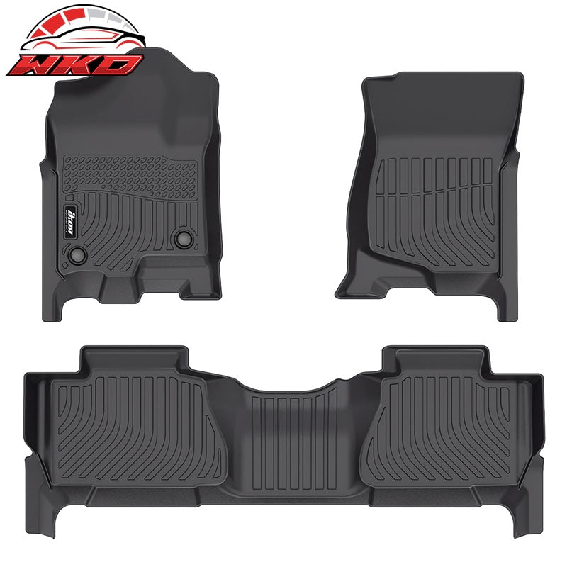 Wholesale 07：C14 Chevy Tahoe GMC Yukon 3D All Weather Floor Mats TPE Carpet +Trunk Mat - Wikond Auto