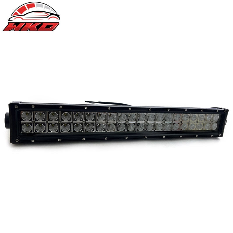 21" 120W 40 LED Light Bar Spot Flood Combo Work Offroad SUV Truck Driving ATV