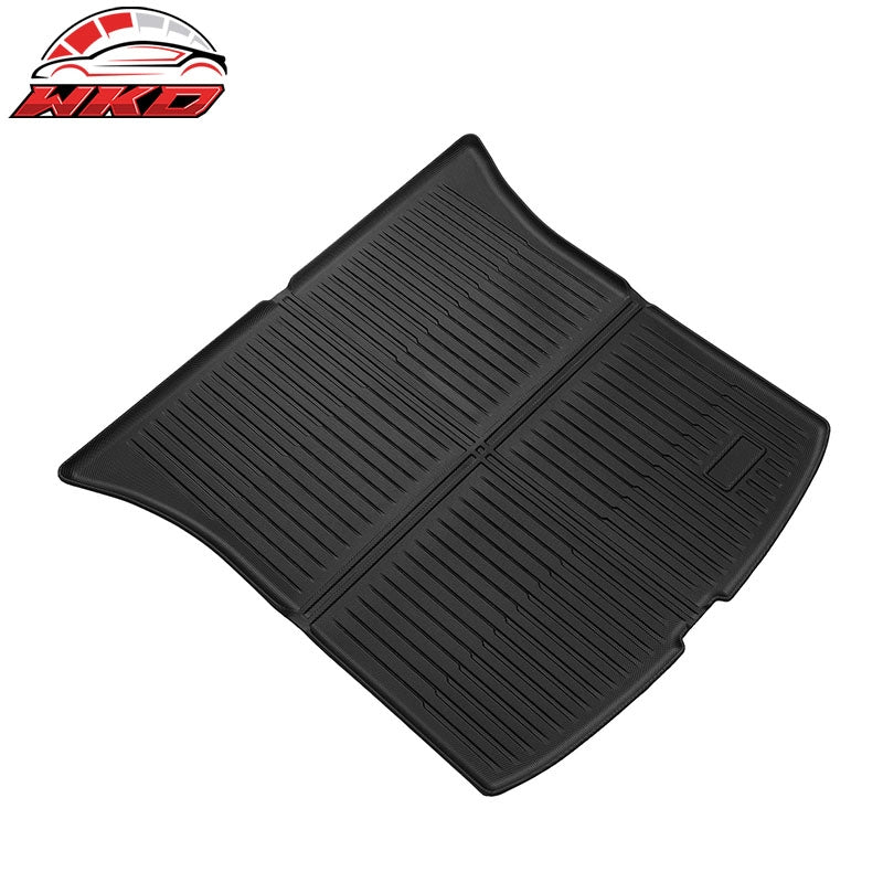 Fits 26 Tesla Model Y Juniper 3D TPE Front & Rear Storage & Floor & Trunk Mats