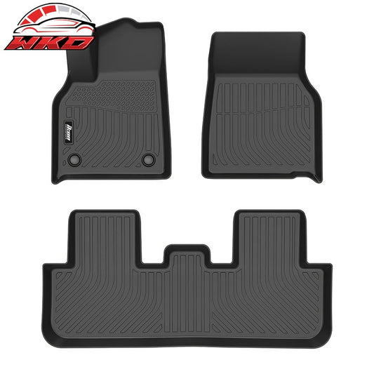 Wholesale 26 Tesla Model Y Juniper 5/7 Seat TPE All Weather 3D Floor Mats Cargo Liner - Wikond Auto