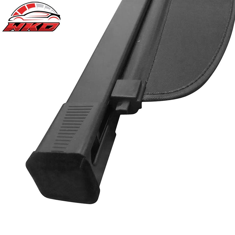 For 26 Toyota RAV4 Cargo Cover Retractable Rear Trunk Luggage Shade Black Shield