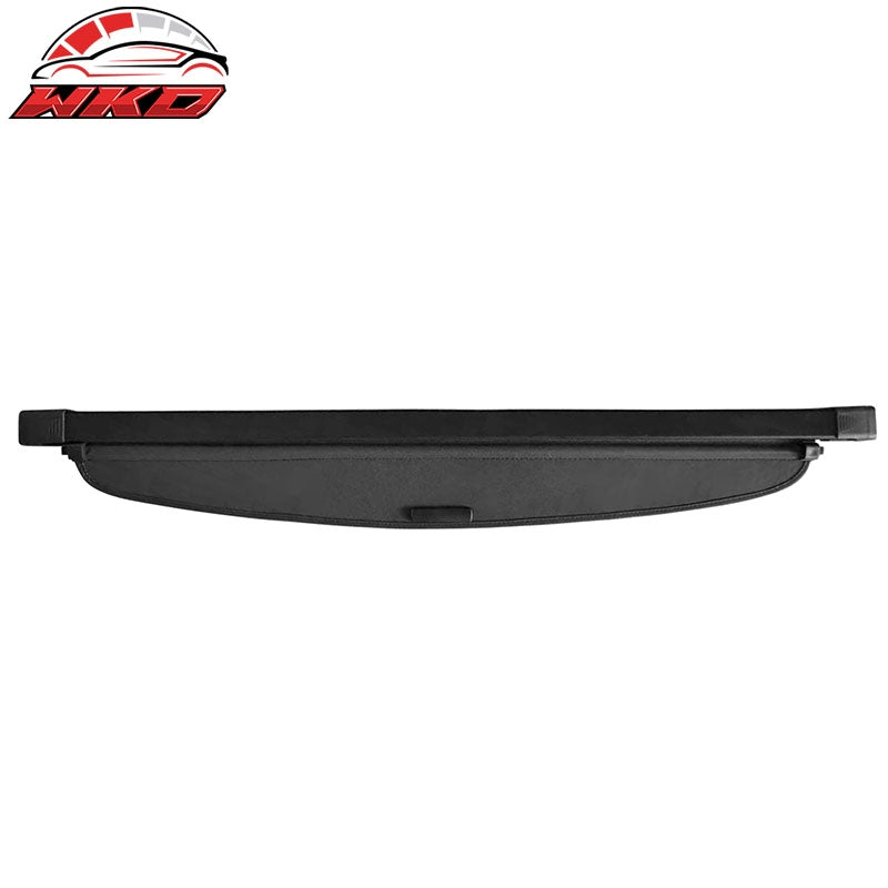 For 26 Toyota RAV4 Cargo Cover Retractable Rear Trunk Luggage Shade Black Shield