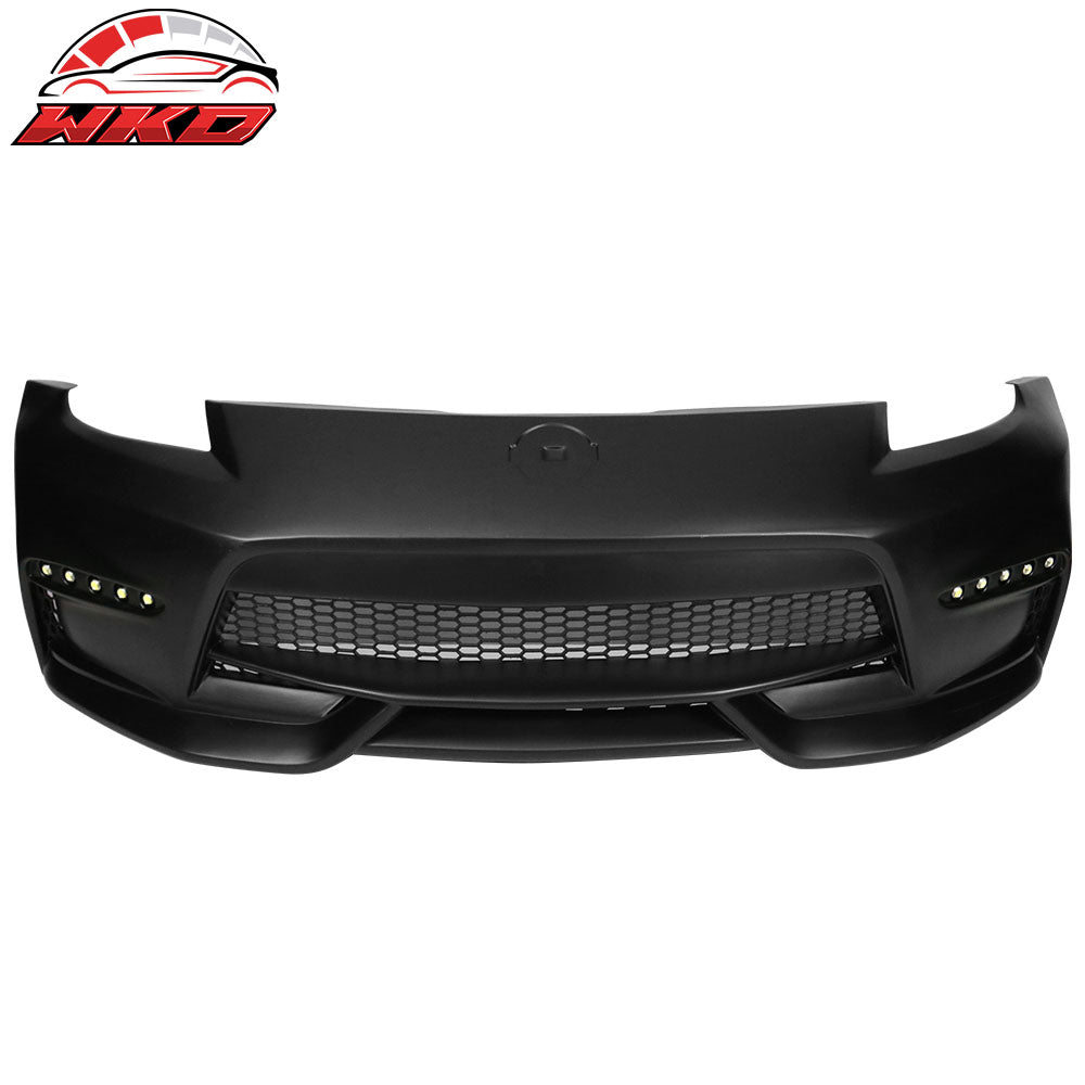 Fits 03-08 Nissan 350z to 370z Conversion NIS Style Front Bumper Cover PP