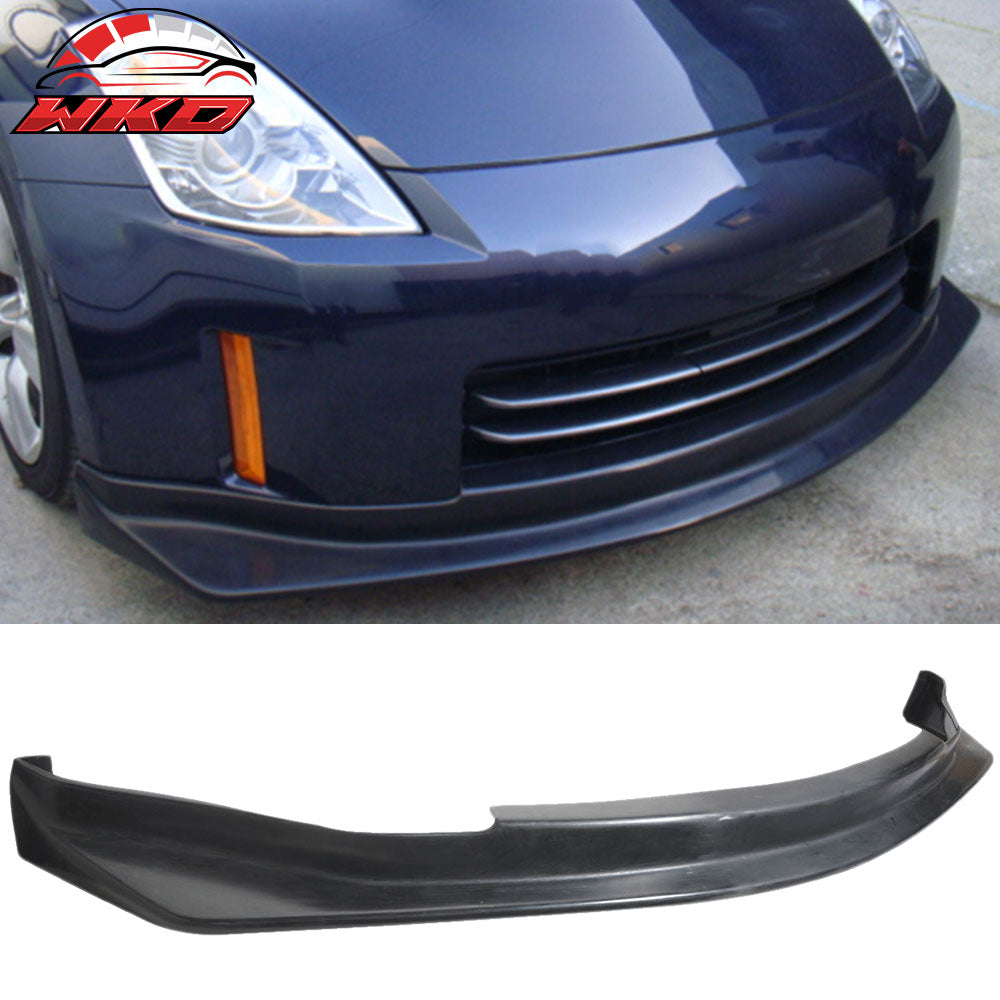 Fits 06-09 Nissan 350Z N-S Front Bumper Lip Spoiler PU
