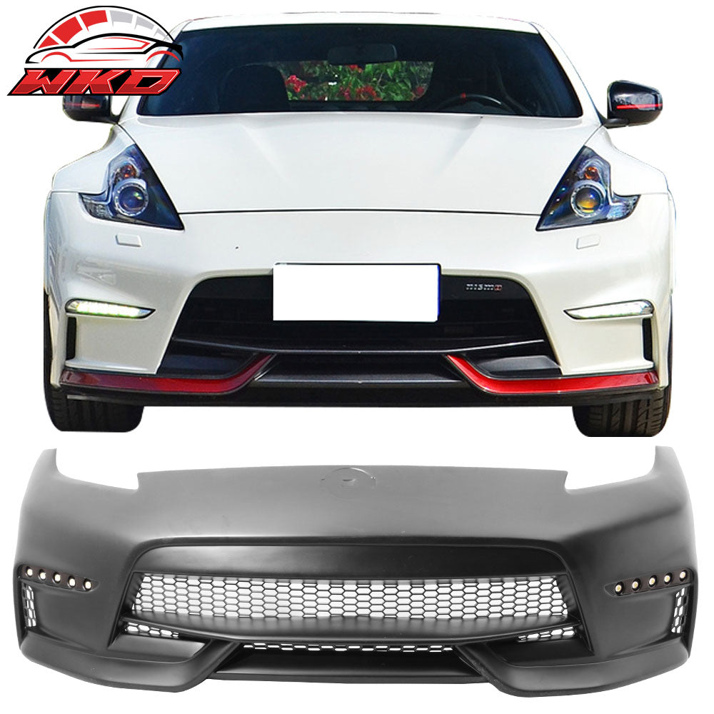 Fits 09-20 Nissan 370Z NS Style Front Bumper Cover Conversion Unpainted PP