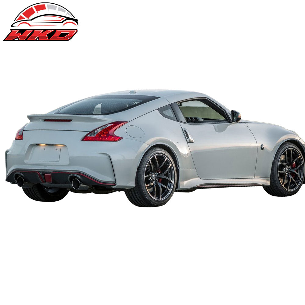 Fits 09-20 Nissan 370Z NS Style Rear Bumper Cover With LED Brake Light - PP