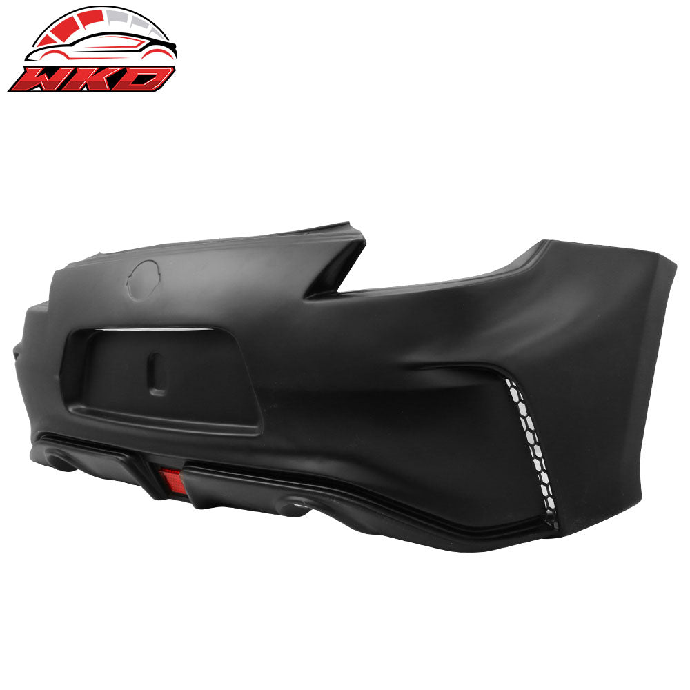 Fits 09-20 Nissan 370Z NS Style Rear Bumper Cover With LED Brake Light - PP