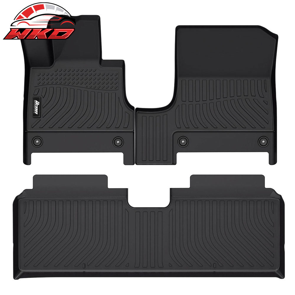 2023-25 Genesis GV60 5 Seats 3D TPE Floor Mats All Season Liner Carpets 3PCS | Wholesale