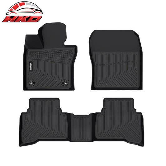 2023-25 Toyota Prius All Weather 3D Molded Floor Mats Front Rear Carpets TPE | Wholesale