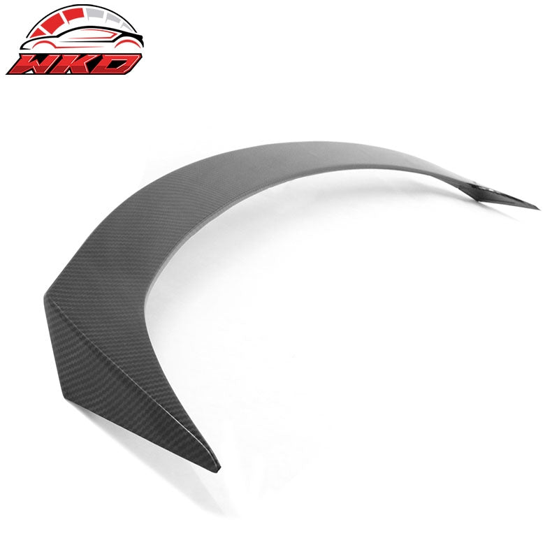 Fits 18-22 Honda Accord Carbon Fiber Print Trunk Spoiler Wing IKON V2 Style