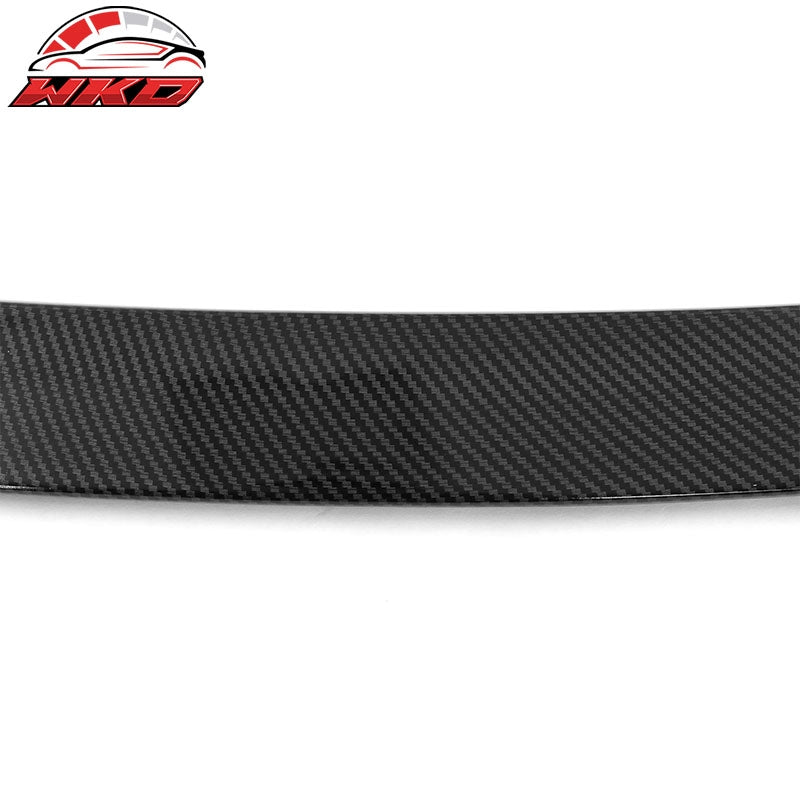 Fits 18-22 Honda Accord Carbon Fiber Print Trunk Spoiler Wing IKON V2 Style