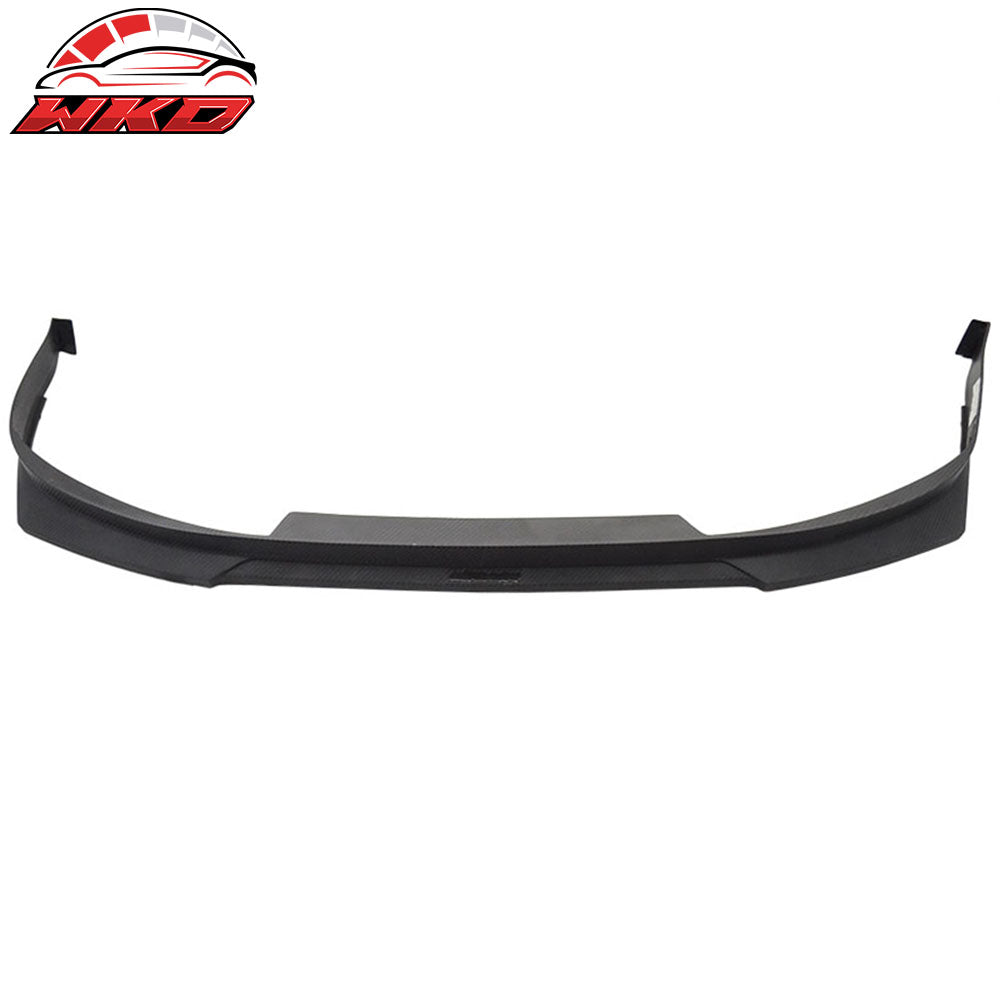 Fits 01-02 Accord Coupe HC1 Front Bumper Lip Matte Black PP Carbon Texture