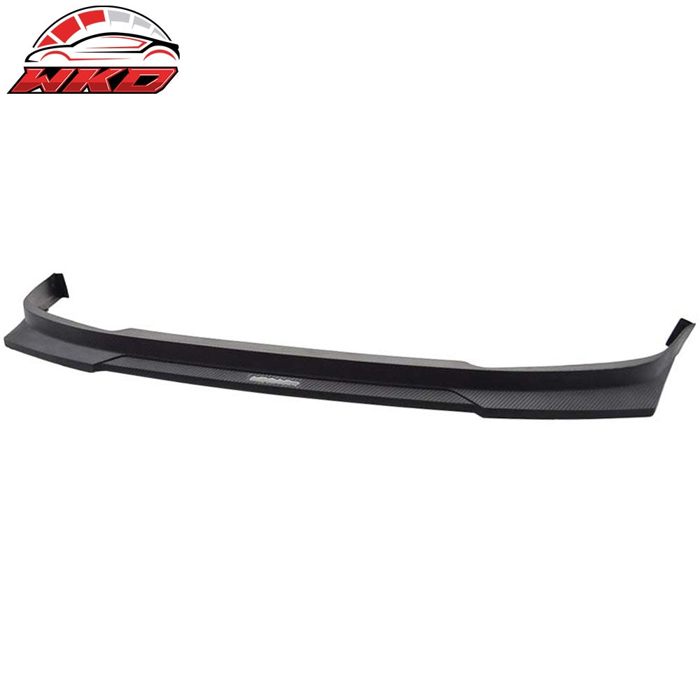 Wholesale 03-05 Accord 2Dr HC1 Front Bumper Lip Spoiler Matte Black PP Carbon Texture