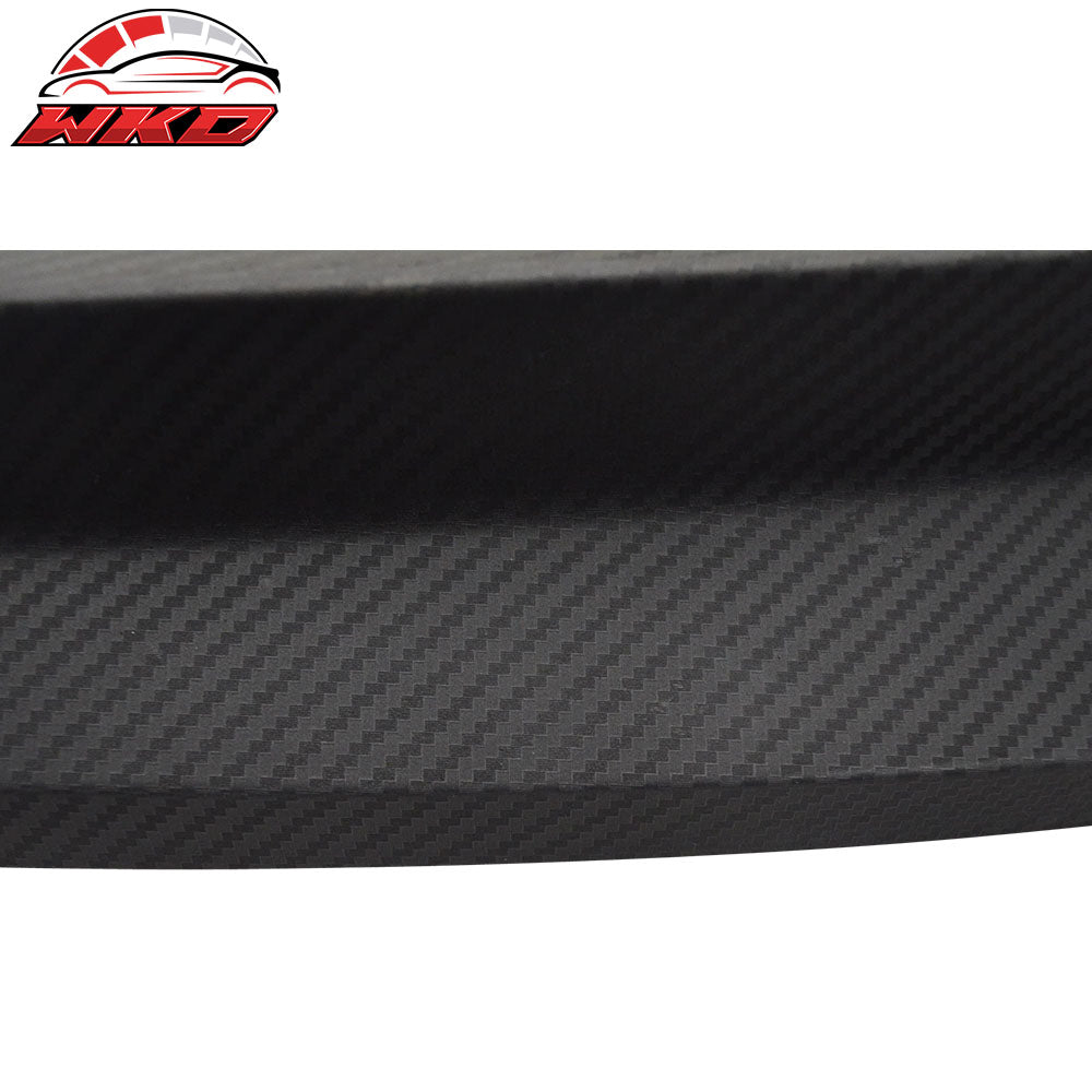 Fits 06-07 Honda Accord 2DR Coupe HC1 Style Front Bumper Lip Carbon Fiber Print