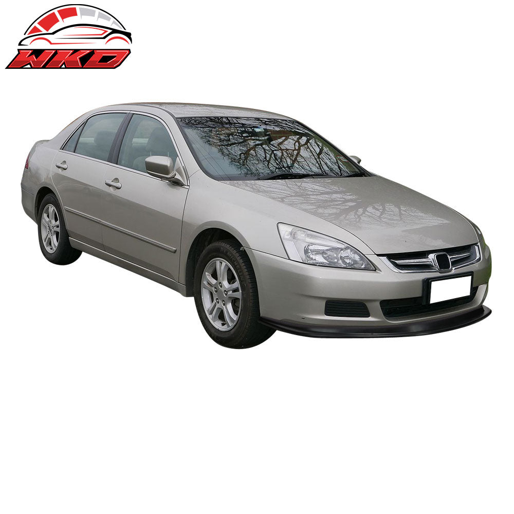 Fits 06-07 Honda Accord 4DR Sedan MDA Style Front Bumper Lip Spoiler PU