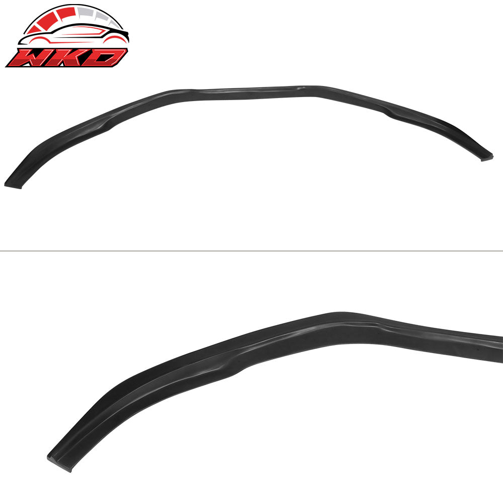 Fits 08-10 Honda Accord 4 Door V6 Only MDA Style Front Bumper Lip Unpainted PU