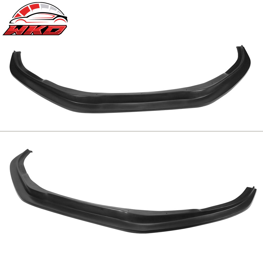 Fits 08-10 Honda Accord 4 Door V6 Only MDA Style Front Bumper Lip Unpainted PU