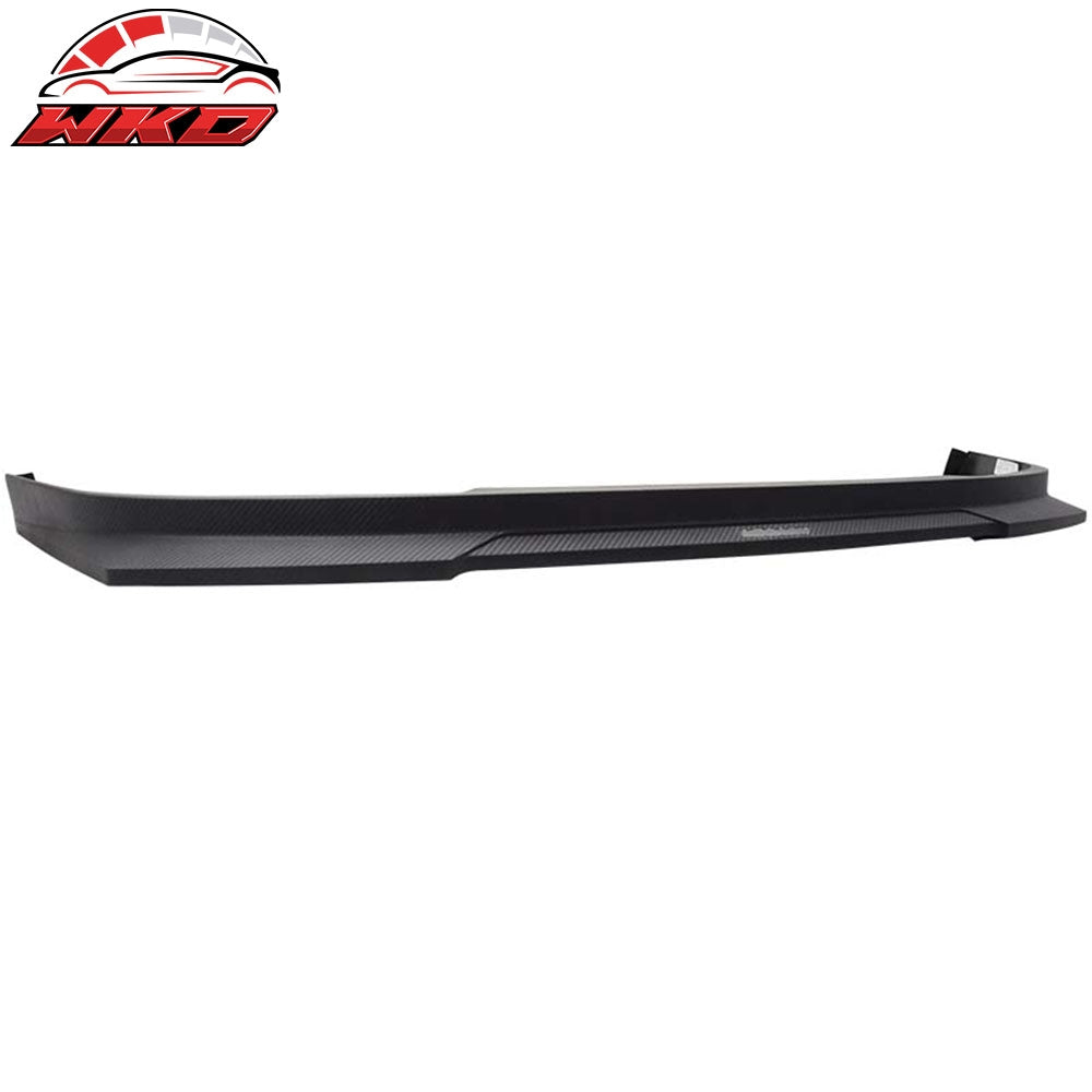 Wholesale 94-95 Accord HC1 Style Front Bumper Lip Matte Black PP Carbon Texture