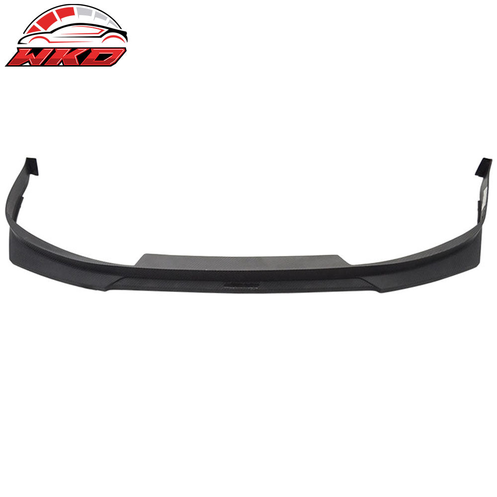 Fits 94-95 Accord HC1 Style Front Bumper Lip Matte Black PP Carbon Texture