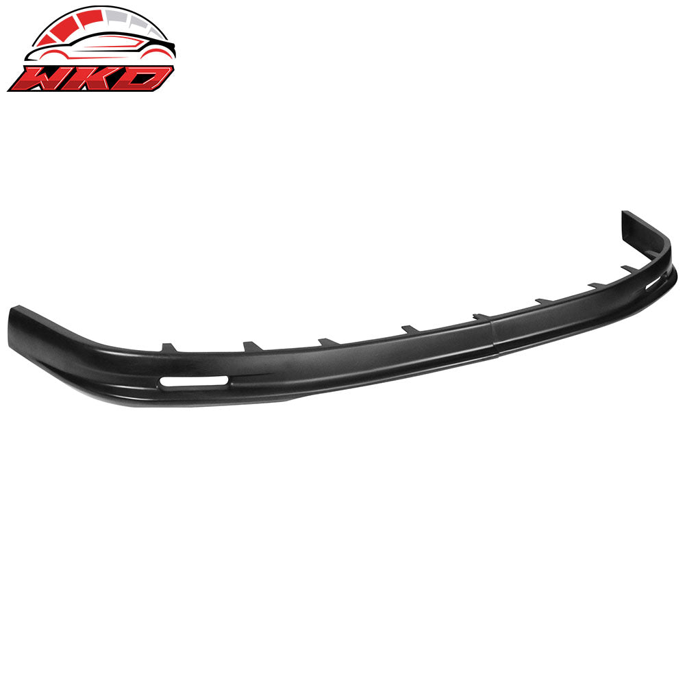 Fits 96-97 Honda Accord Mugen Style PU Unpainted Front Bumper Lip Spoiler 2PC